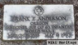 Frank E Anderson