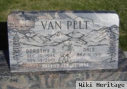 Dorothy D. Van Pelt