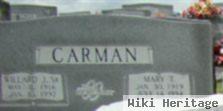 Willard James Carman, Sr