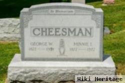 Minnie I. Cheesman