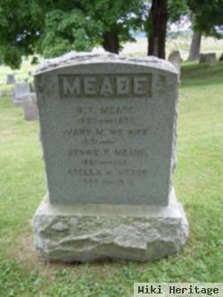 Bennie F Meade