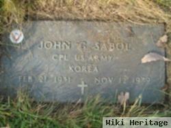 John G Sabol