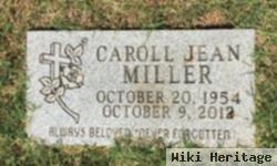 Carroll Jean Miller