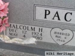 Malcolm H Pace