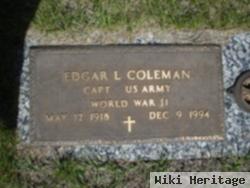 Edgar L Coleman