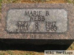 Marie Butler Webb