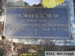 Thomas G. Lose, Sr