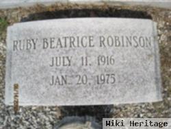 Ruby Beatrice Robinson