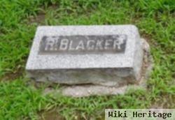 R. Blacker