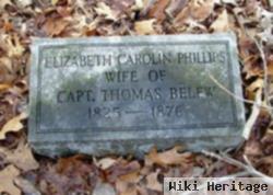 Elizabeth Carolin Phillips Belew