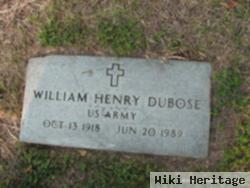 William Henry Dubose