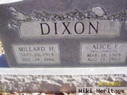 Millard H Dixon