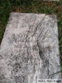 Wilson L Williams, Sr