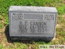 R. F. Cannon