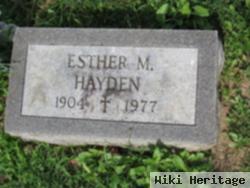 Ester Marie Hayden