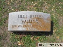 Lillie Harris Walling