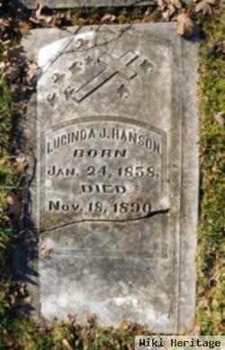 Lucinda Jane Tucker Hanson