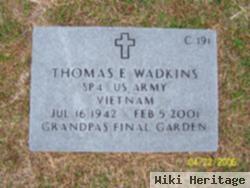 Thomas E Wadkins