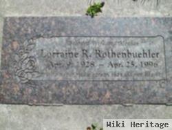 Lorraine Ruth Rumbolz Rothenbuehler