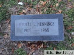 Lucille Lenore Laughlin Hennings