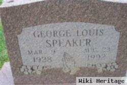 George Louis Speaker