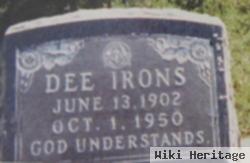 D ""dee"" Irons