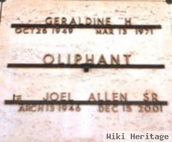 Joel Allen Oliphant, Sr