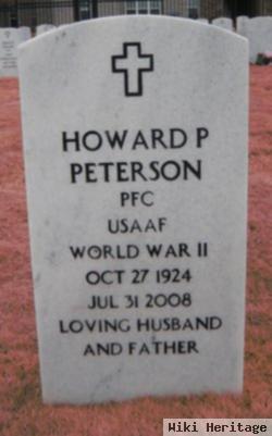 Howard P Peterson