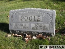 Minnie E Robinson Poole