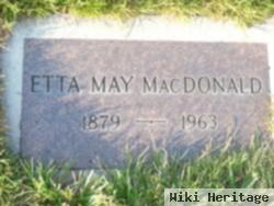 Etta May Macdonald