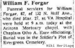 William F. Forgar