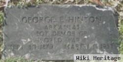 George E Hinton