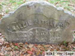 Sarah Bryan "sallie" Axson Thayer