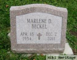 Marlene D Beckel