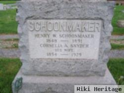 Cornelia Anna Snyder Schoonmaker