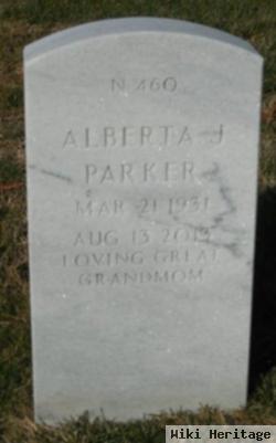 Alberta J Parker