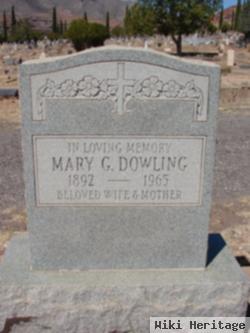 Mary G Dowling