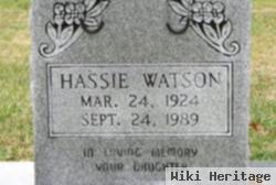 Hassie Boggs Watson