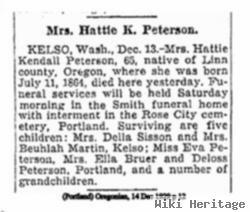 Hattie L. Peterson