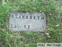 R. Langseth