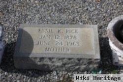 Mary Essie Knighton Rice