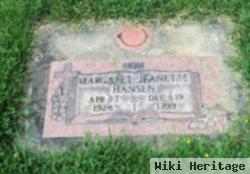 Margaret Jeanette Hansen