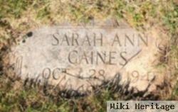 Sarah Ann Gaines