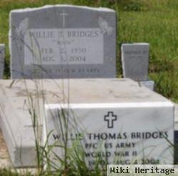 Willie Thomas "boom" Bridges