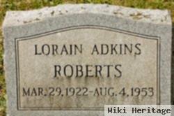 Lorain Adkins Roberts