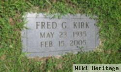 Fred G Kirk