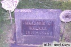 Marjorie K Kirkpatrick Walker