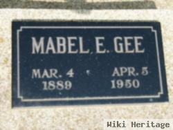 Mabel E Gee