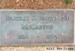 Beatrix Strong Browning Mccartee