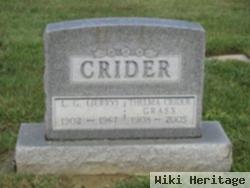 L. G. "jerry" Crider